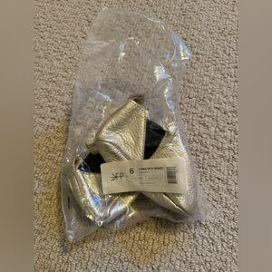 FP Chelsea Booties Platinum size 6